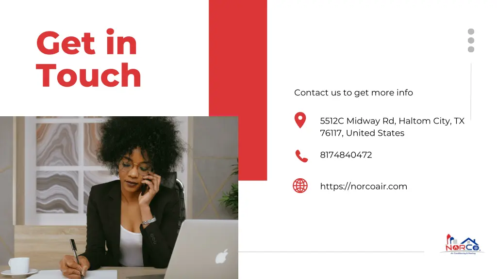 get in touch