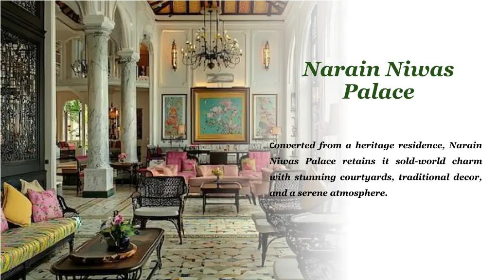 narain niwas palace