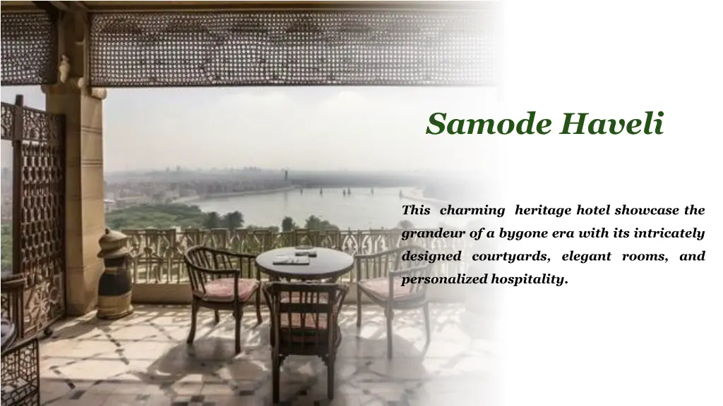 samode haveli