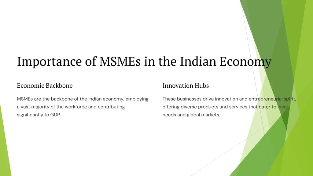 importance of msmes in the indian economy