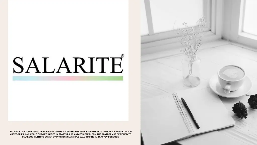 salarite is a job portal that helps connect