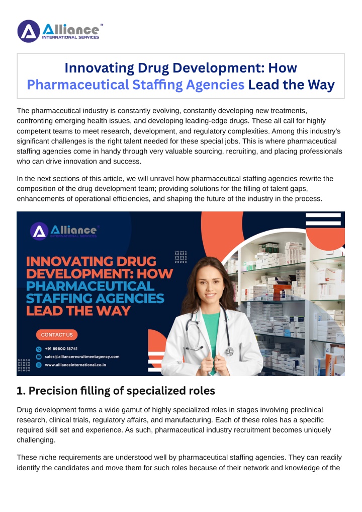 innovating drug development how pharmaceutical