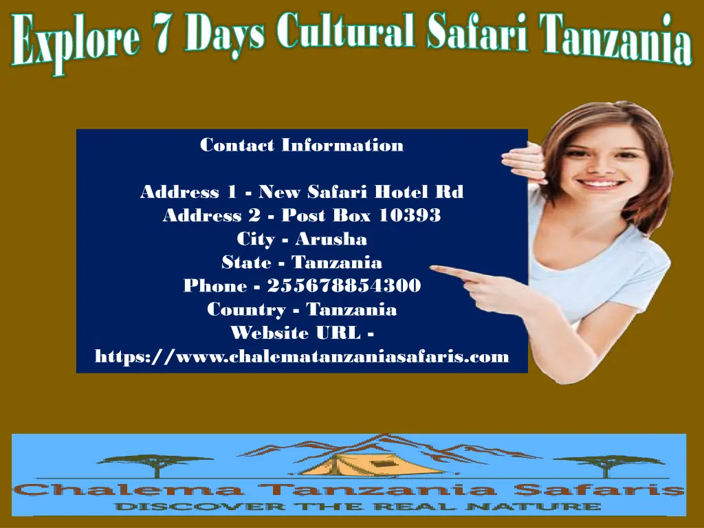 explore 7 days cultural safari tanzania explore 4