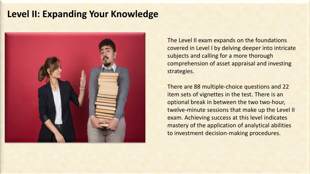 level ii expanding your knowledge