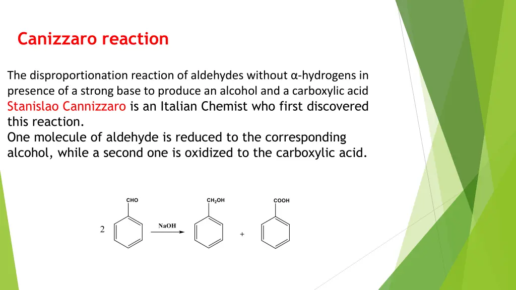 canizzaro reaction