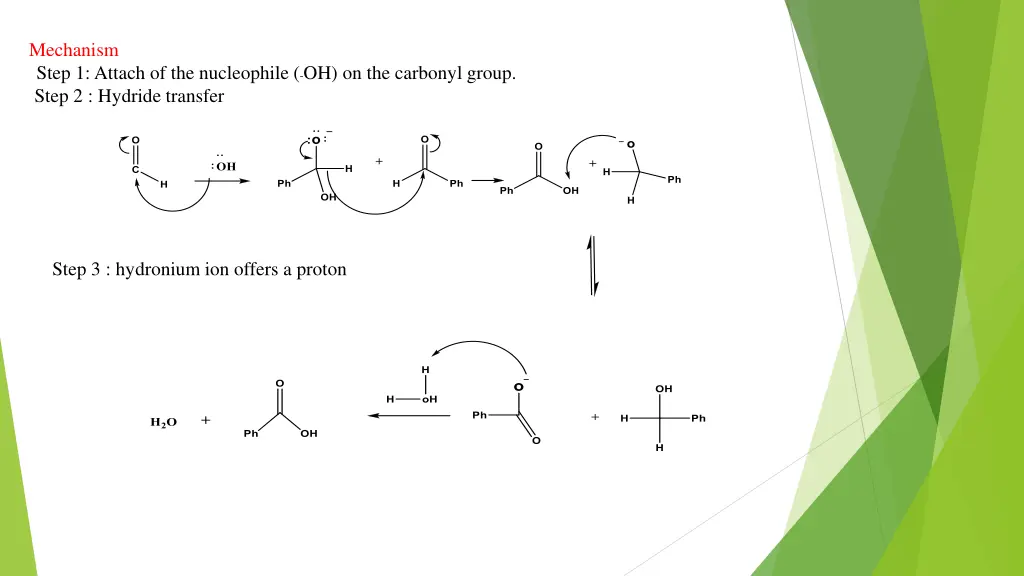 mechanism step 1 attach of the nucleophile