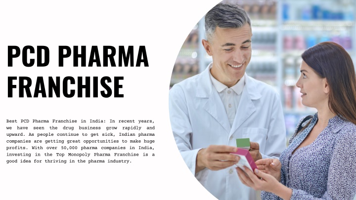 pcd pharma franchise