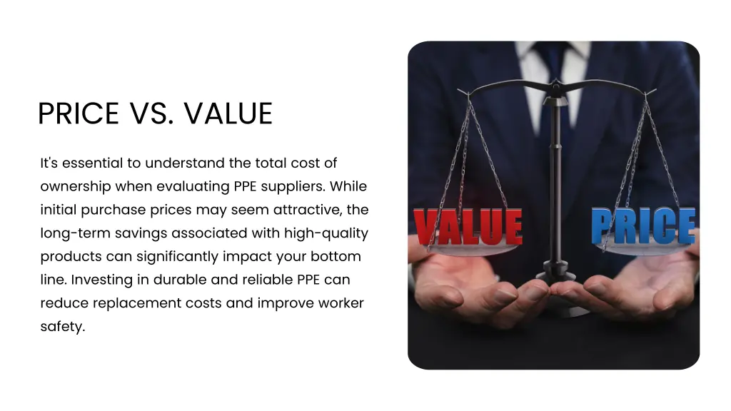 price vs value