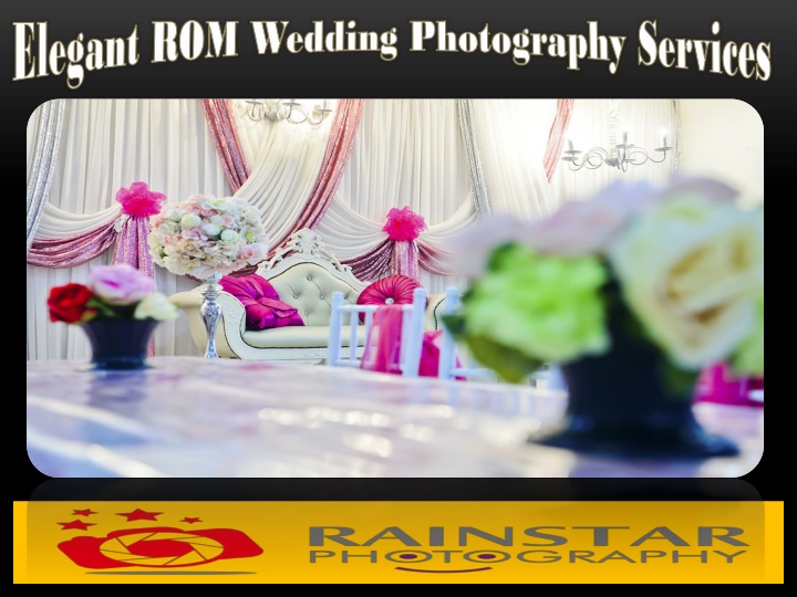 elegant rom wedding photography services elegant