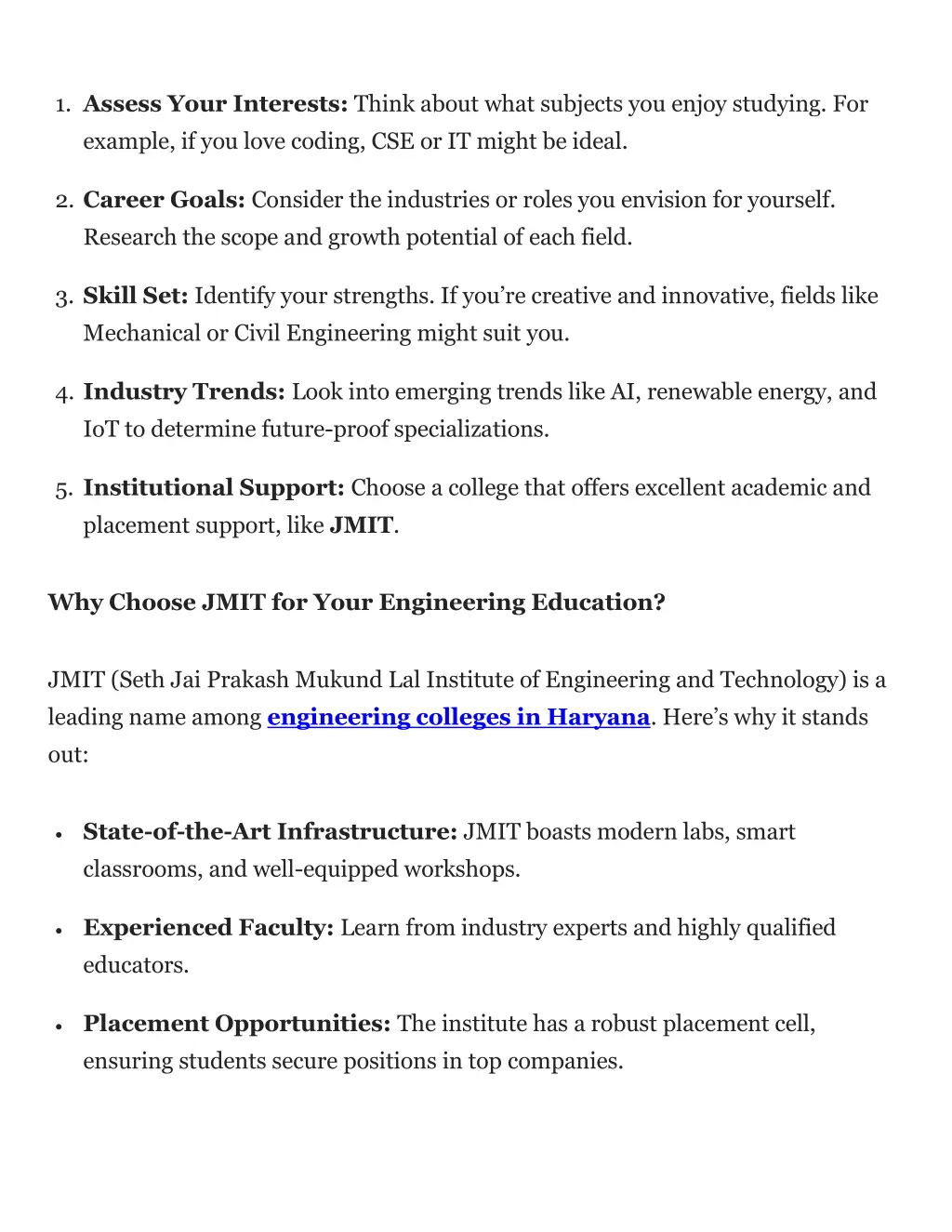 1 assess your interests think about what subjects