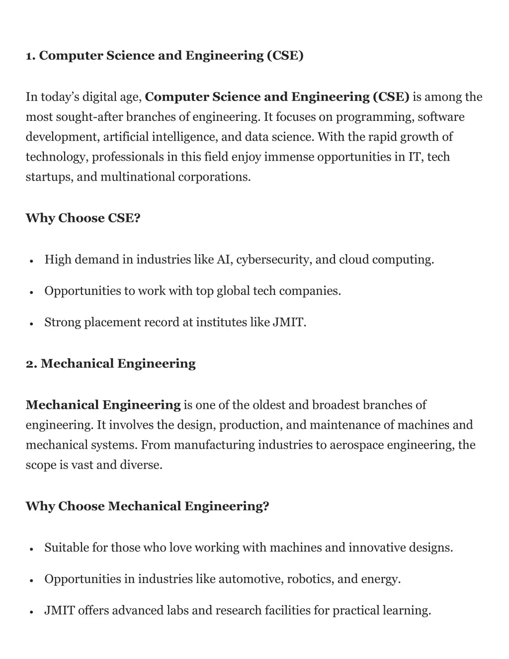 1 computer science and engineering cse