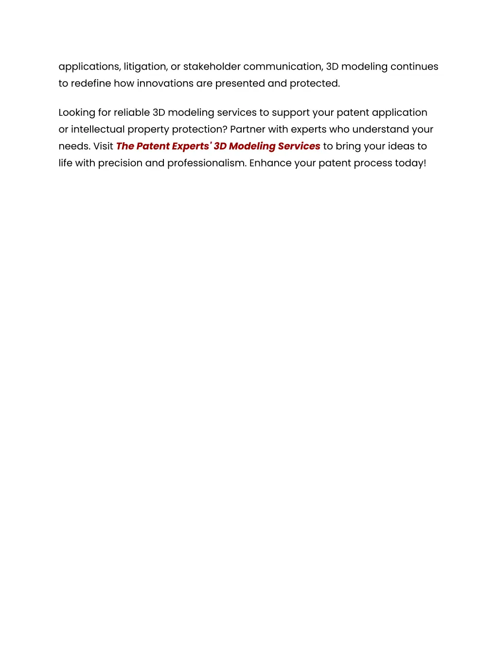 applications litigation or stakeholder