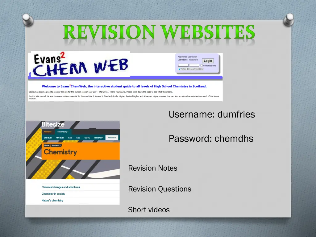 revision websites