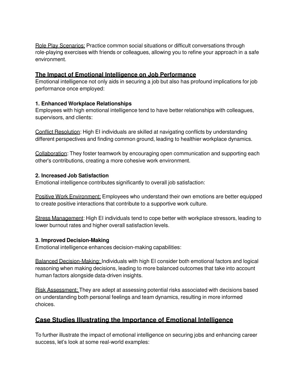 role play scenarios practice common social