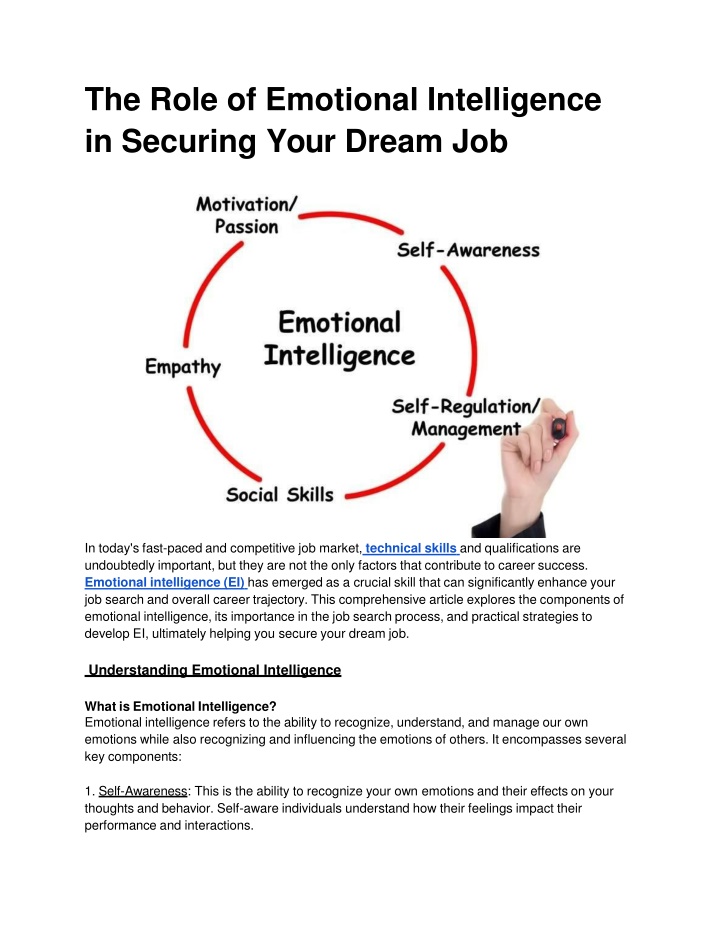 the role of emotional intelligence in securing