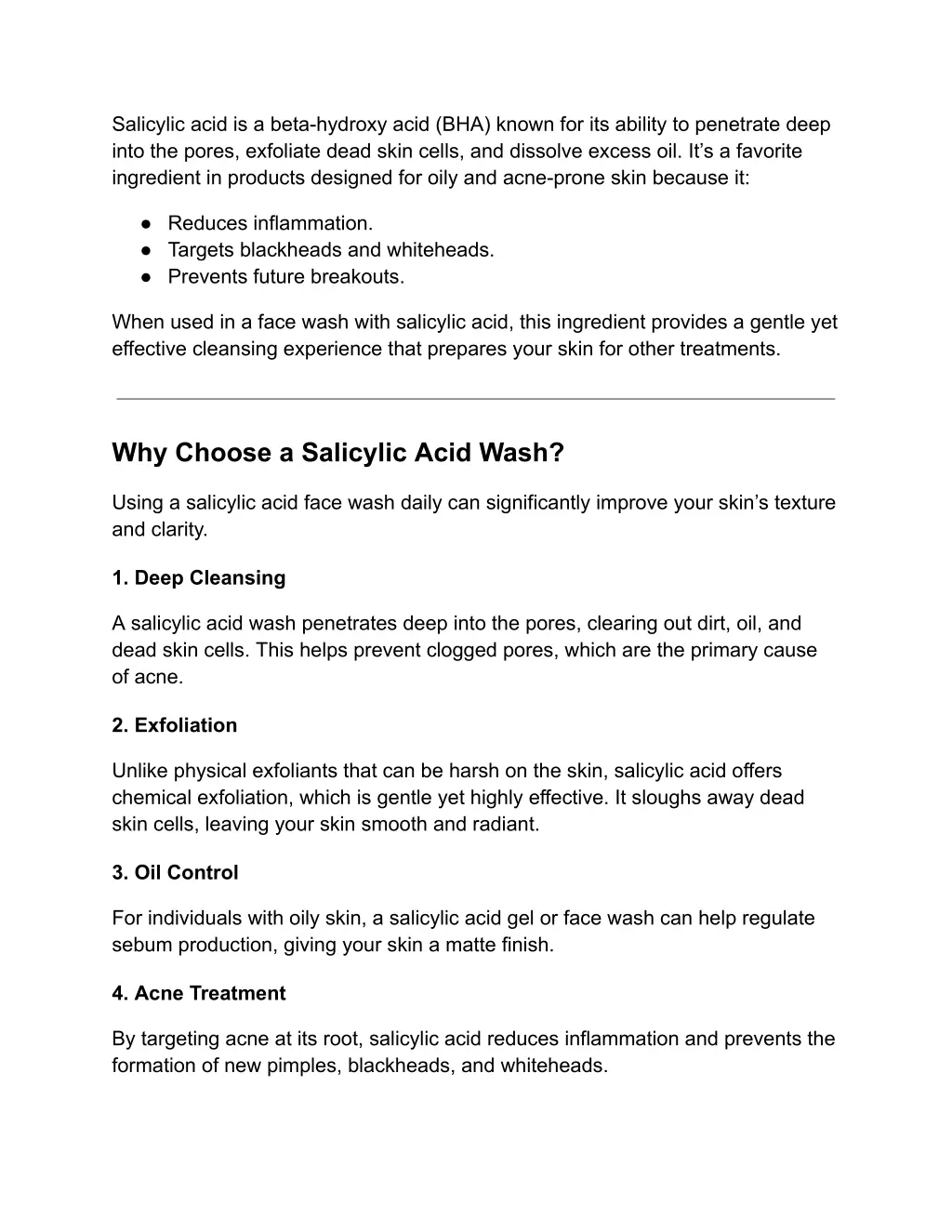 salicylic acid is a beta hydroxy acid bha known