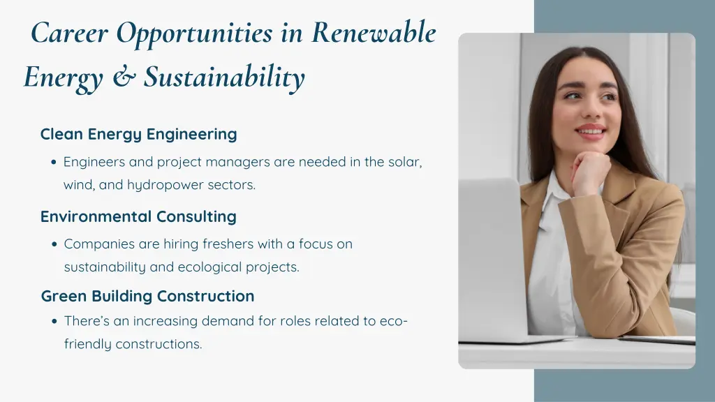 career opportunities in renewable energy