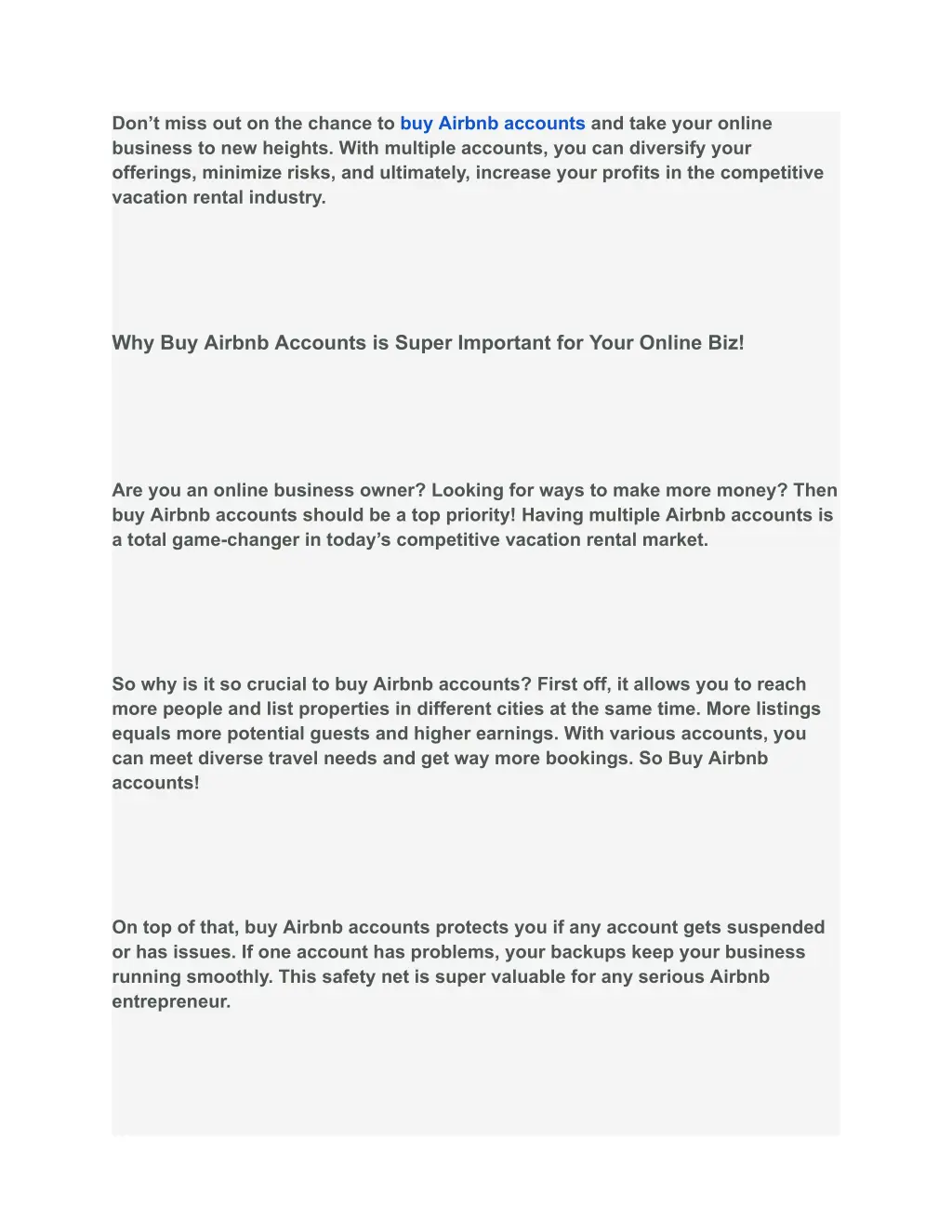 don t miss out on the chance to buy airbnb