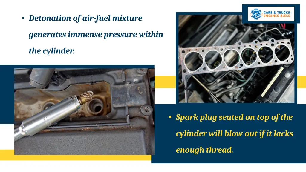 detonation of air fuel mixture