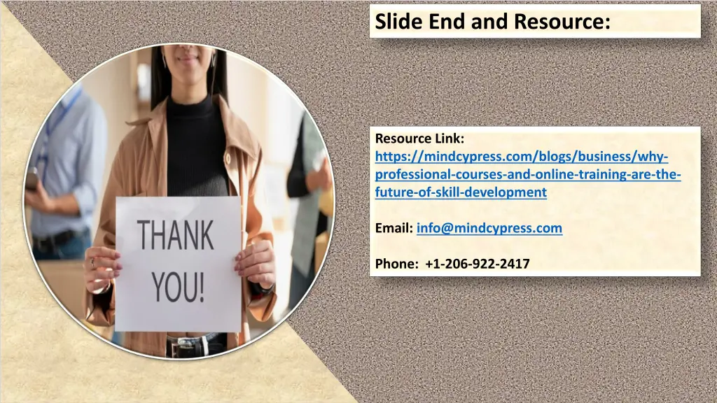 slide end and resource