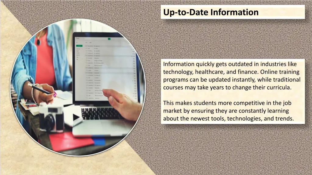 up to date information