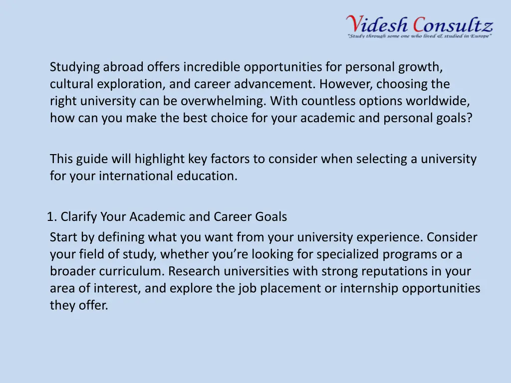 studying abroad offers incredible opportunities