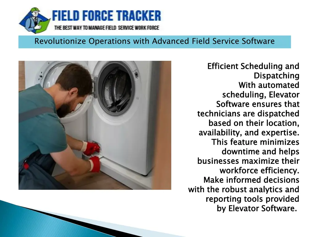 revolutionize operations with advanced field 1