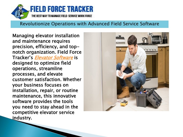 revolutionize operations with advanced field