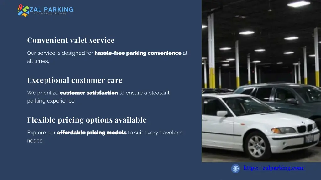 convenient valet service