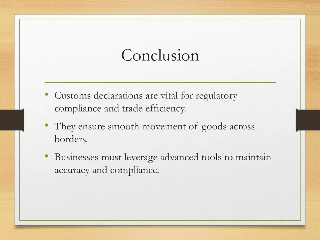 conclusion
