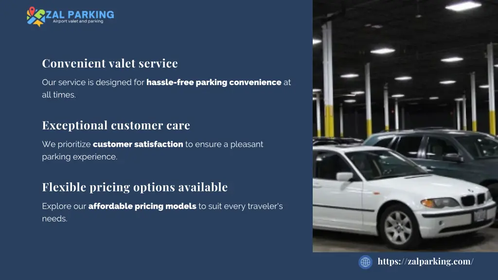 convenient valet service
