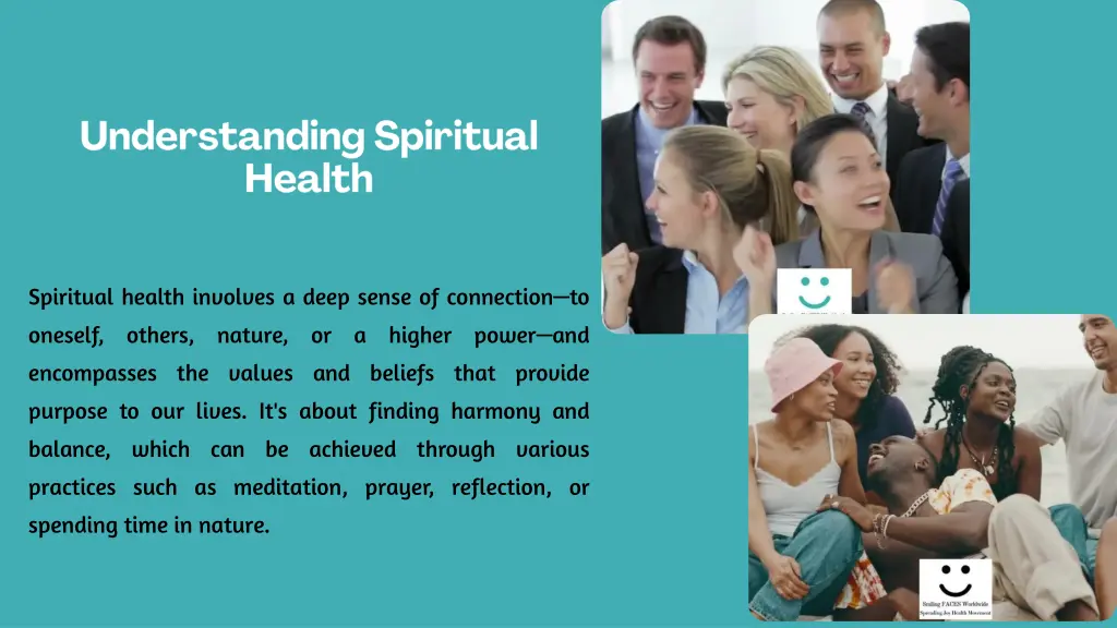 spiritual health involves a deep sense