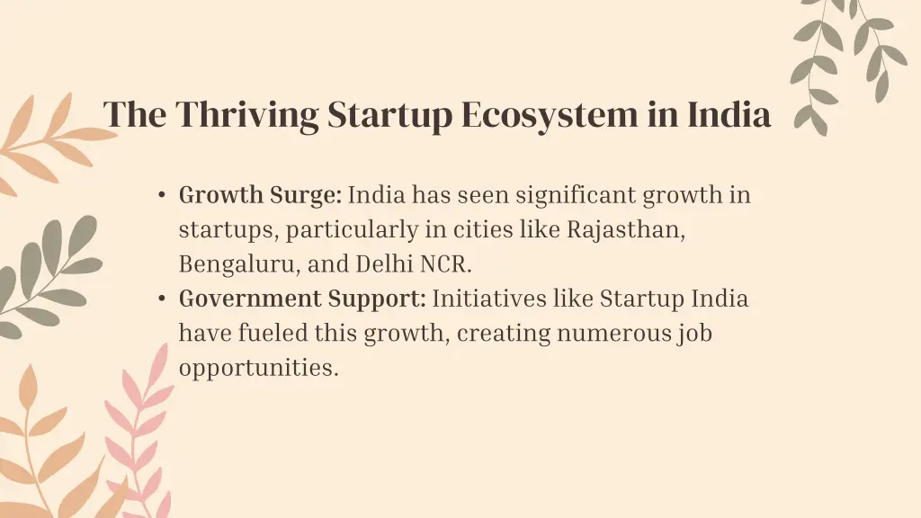 the thriving startup ecosystem in india