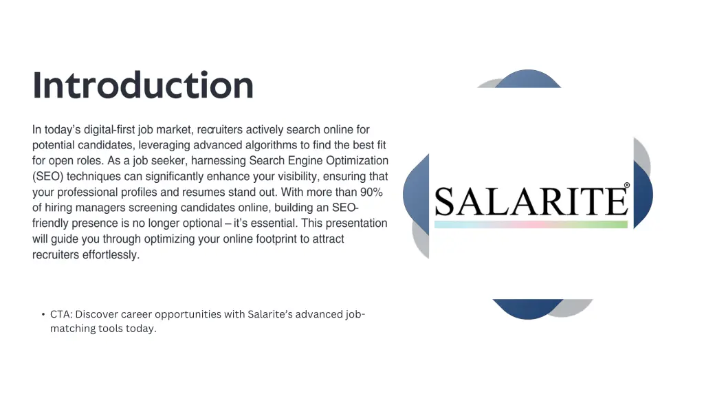 cta discover career opportunities with salarite