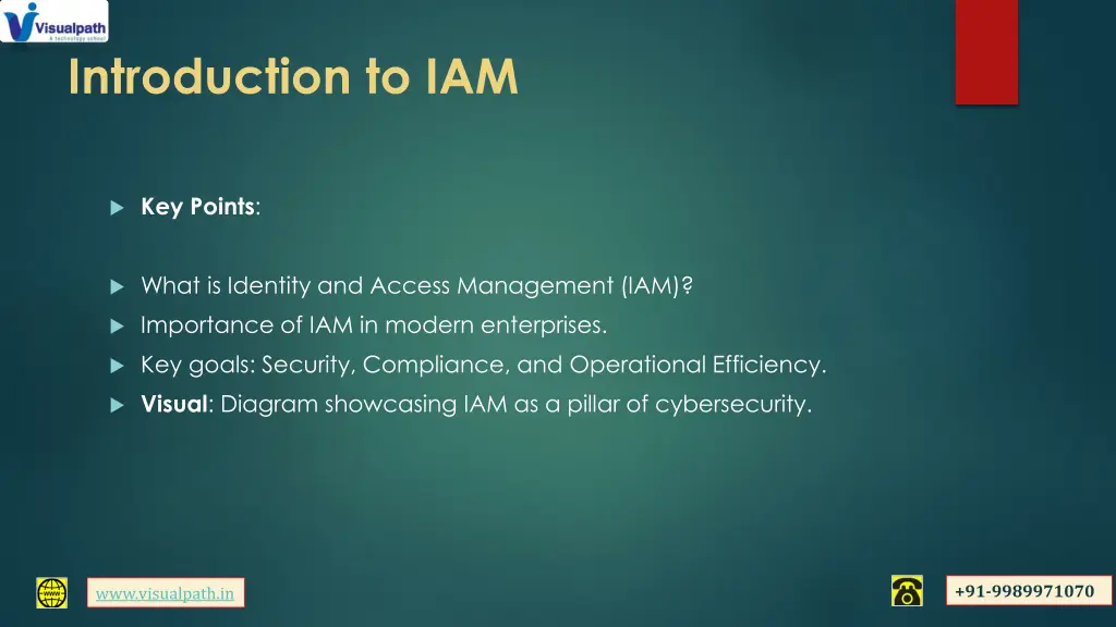 introduction to iam