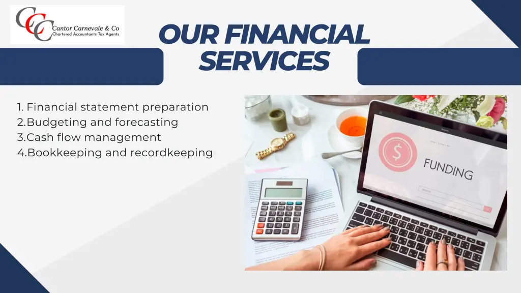 our financial services