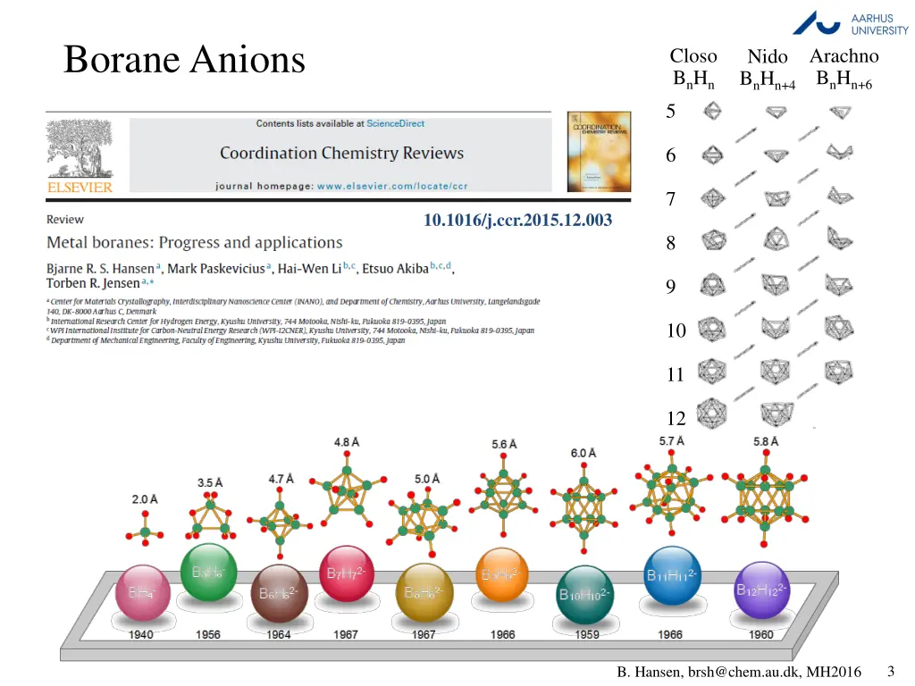 borane anions