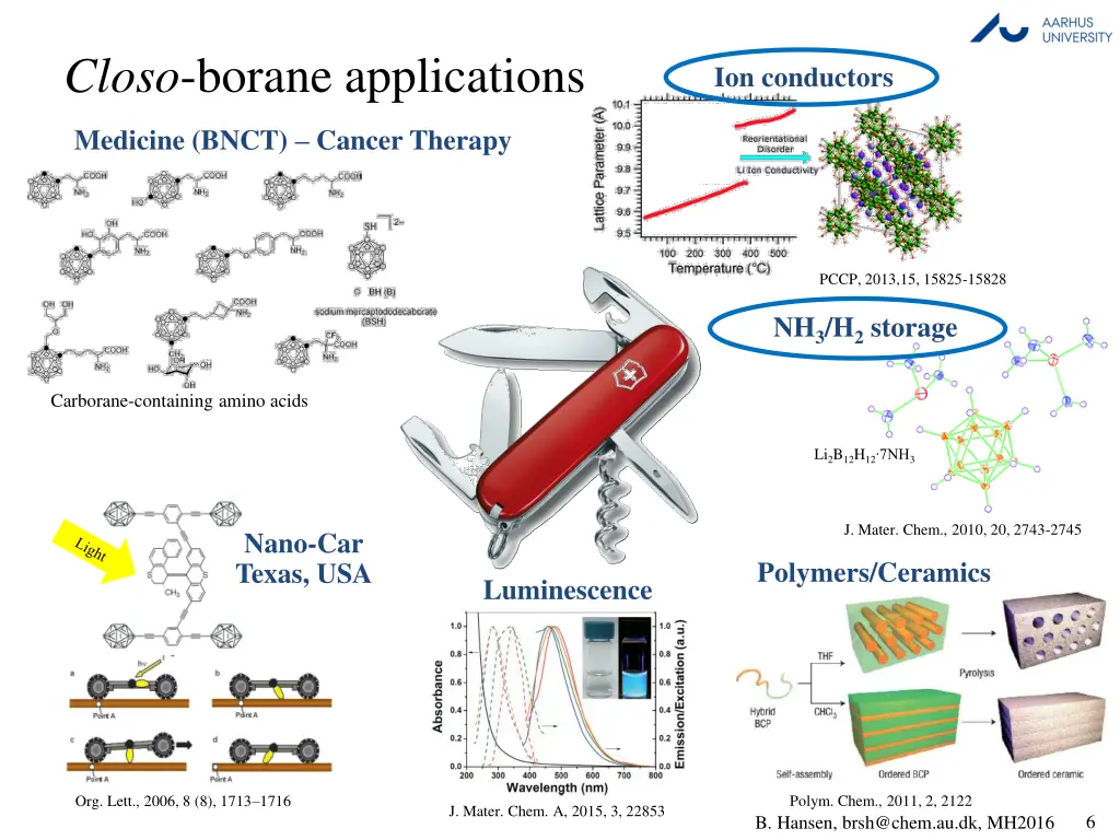 closo borane applications