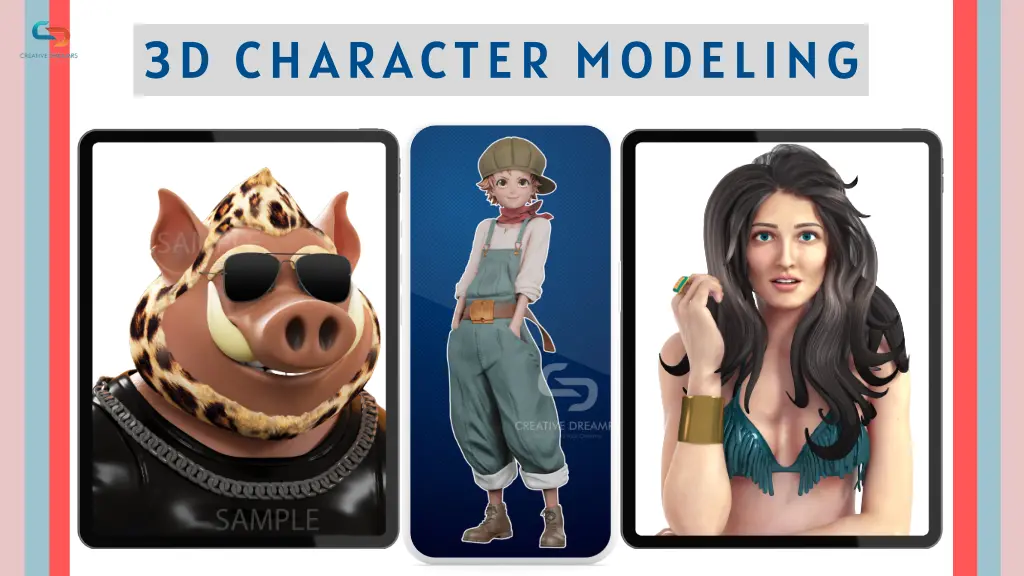 3d character modeling