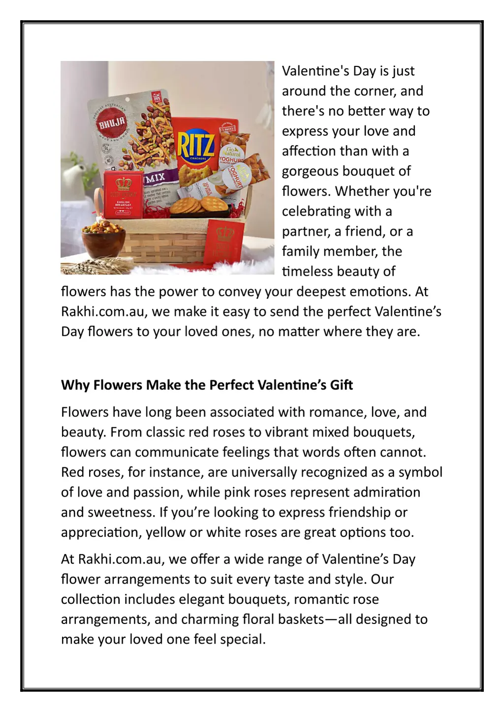 valentine s day is just around the corner