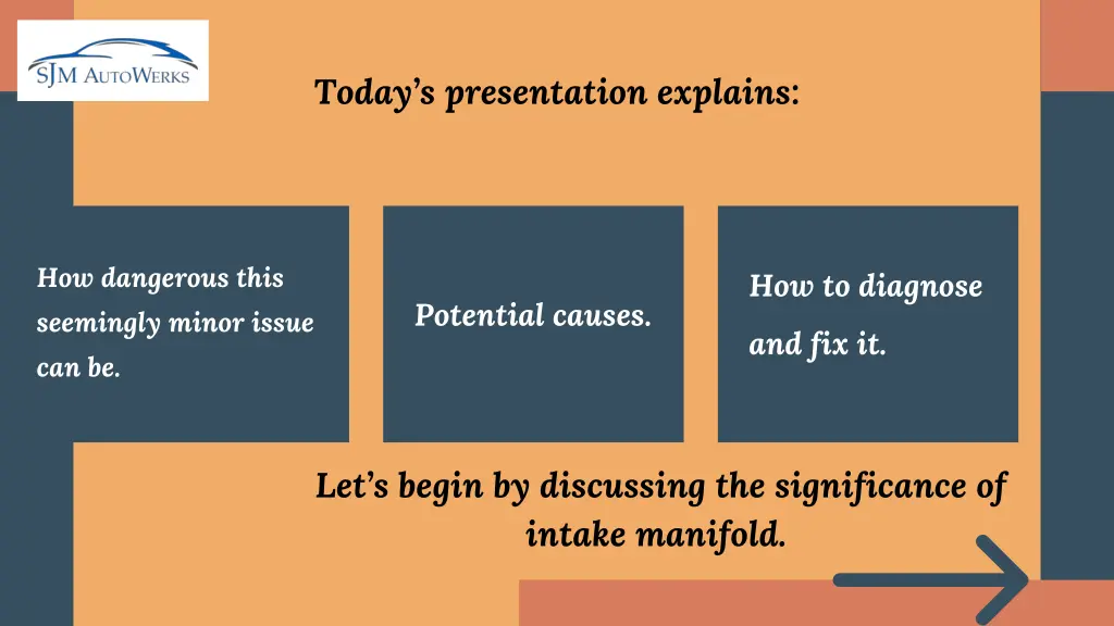 today s presentation explains