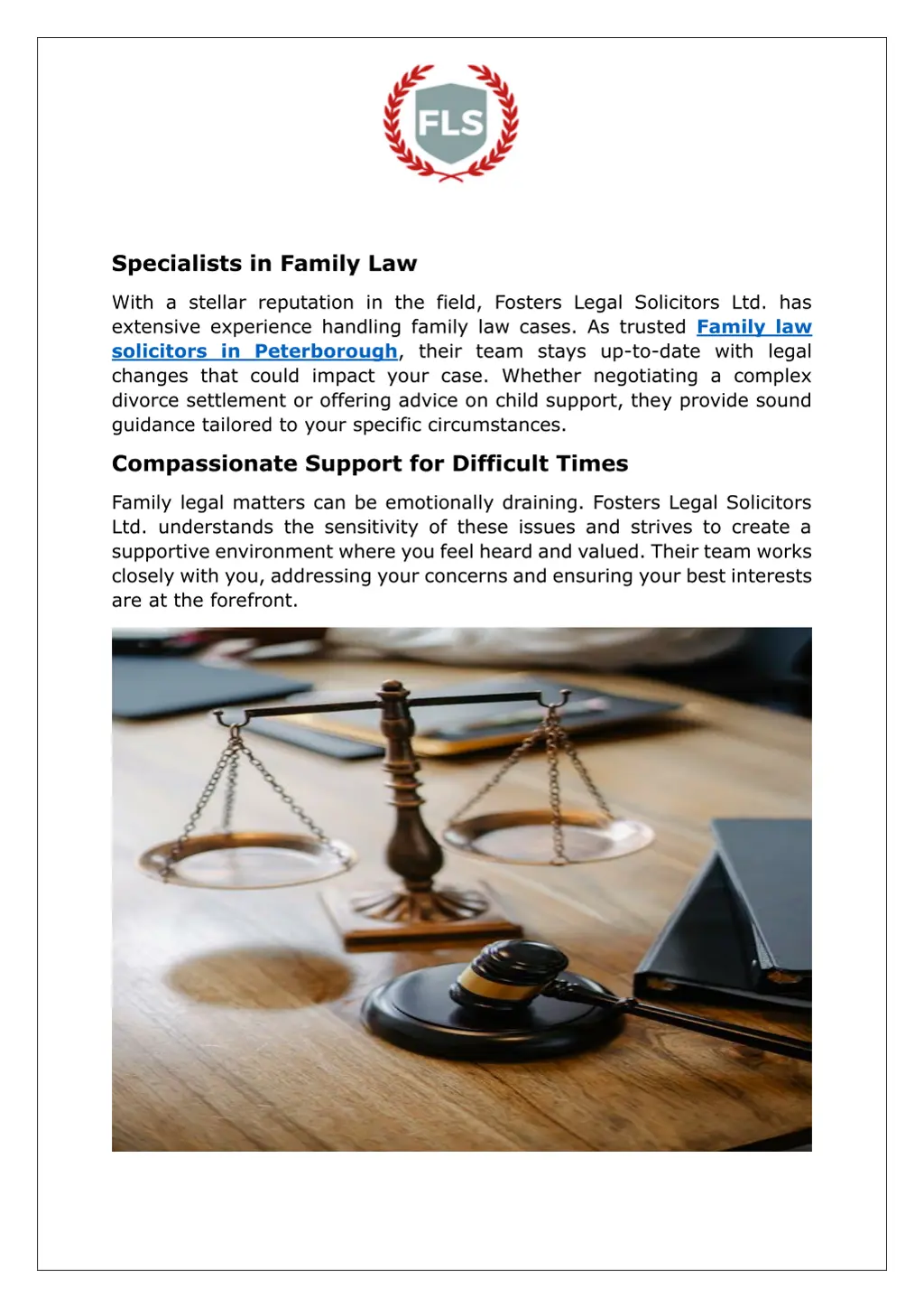 specialists in family law