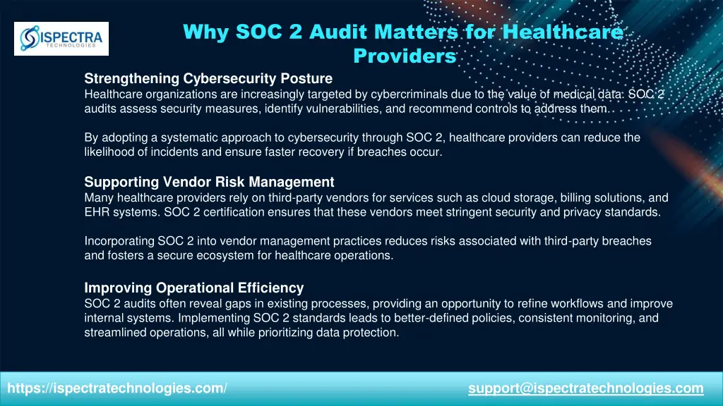 why soc 2 audit matters for healthcare providers 2
