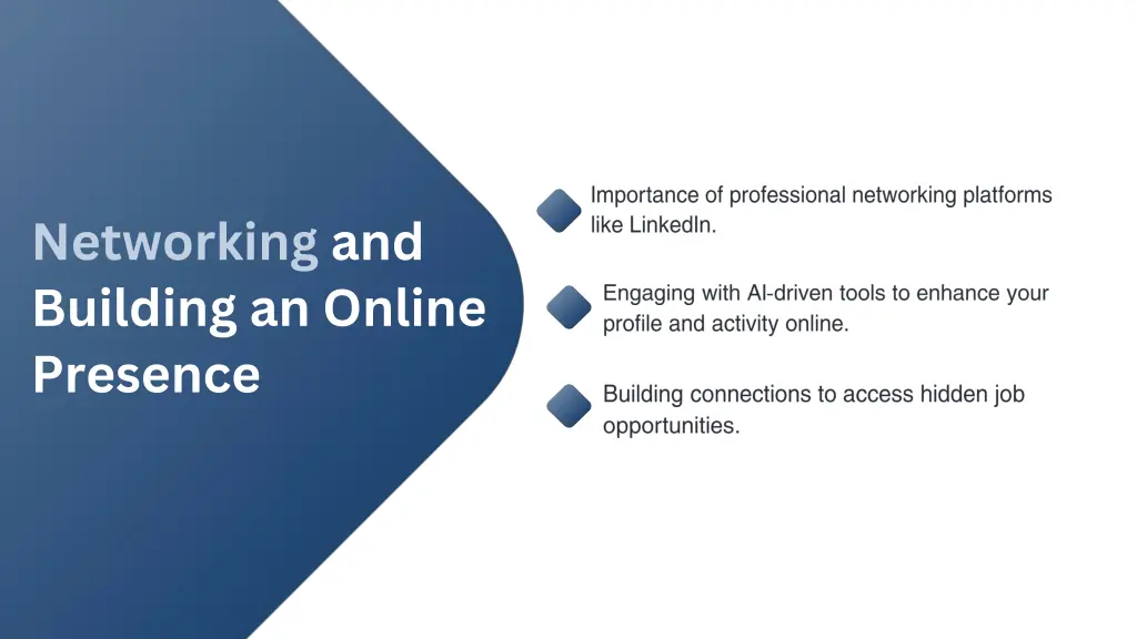 networking and building an online presence