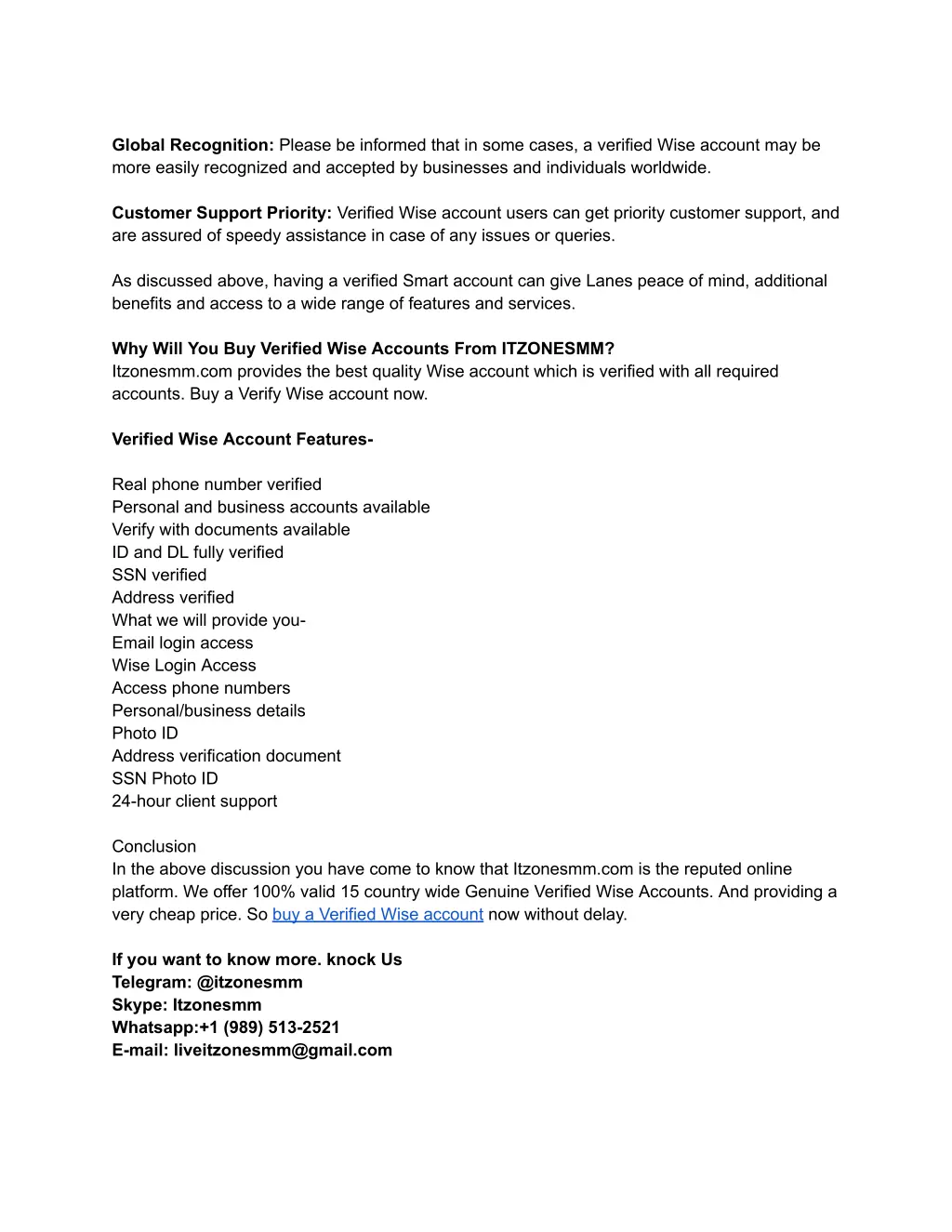 global recognition please be informed that