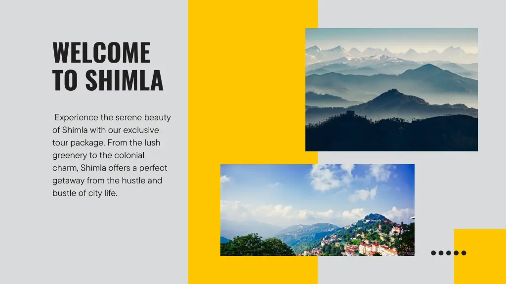 welcome to shimla