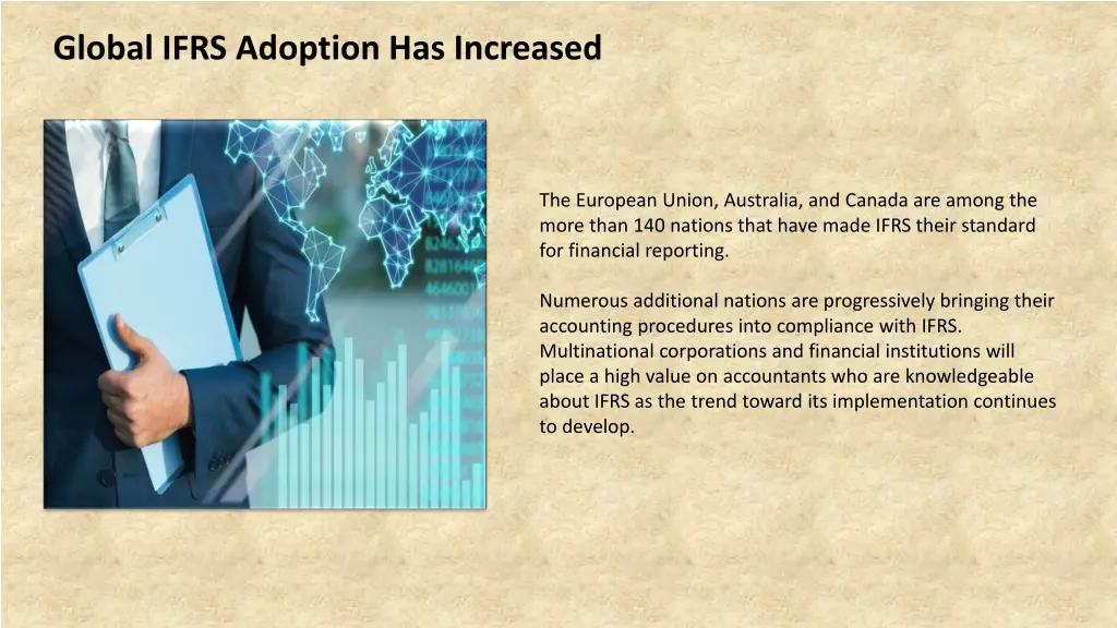 global ifrs adoption has increased