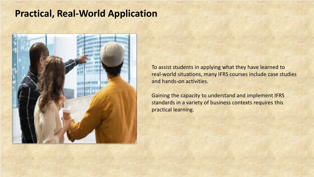 practical real world application