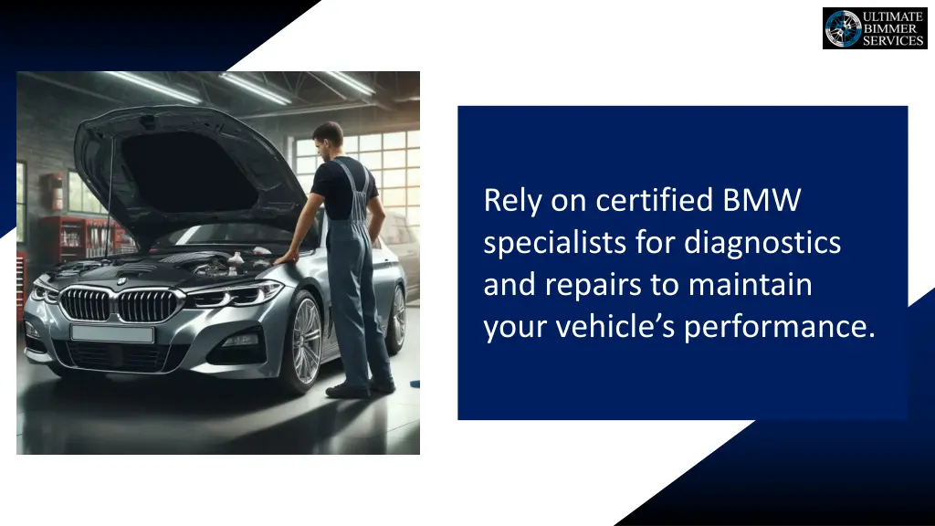 rely on certified bmw specialists for diagnostics