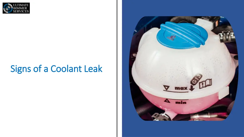signs of a coolant leak signs of a coolant leak